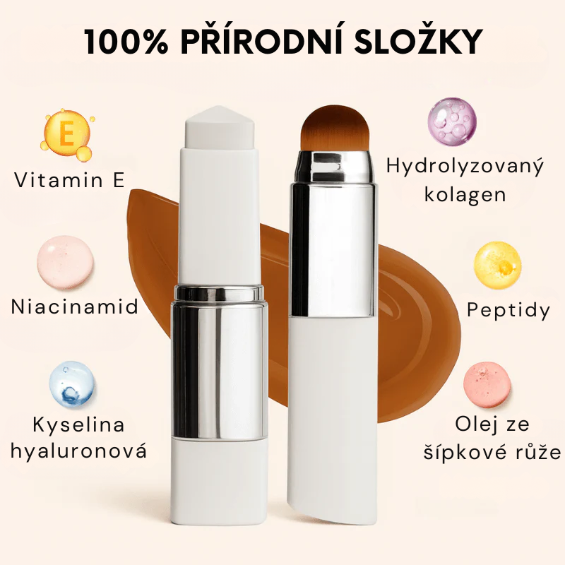 Podkladová báze 2 v 1 s integrovaným štětcem