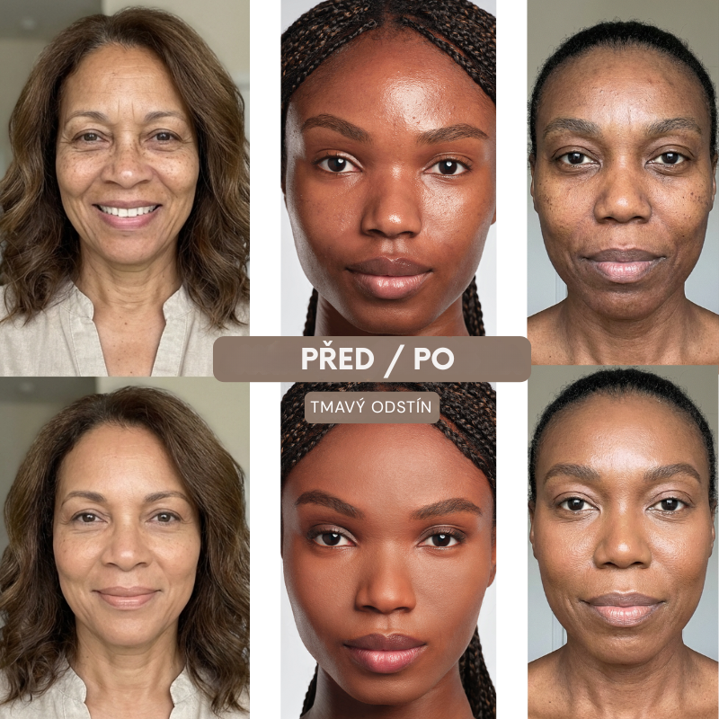 Podkladová báze 2 v 1 s integrovaným štětcem